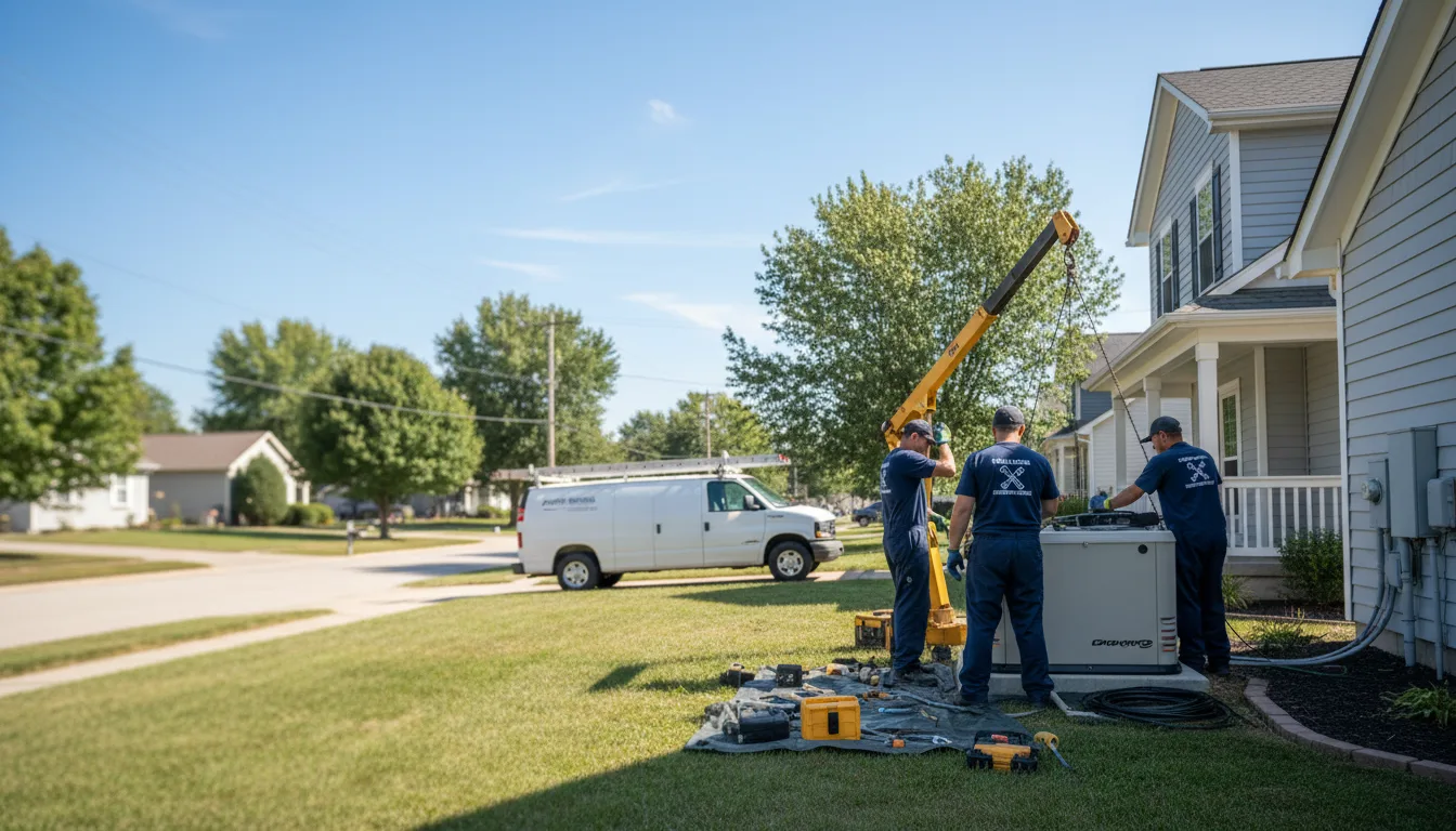 Generator Installation in Williamston, MI near me
